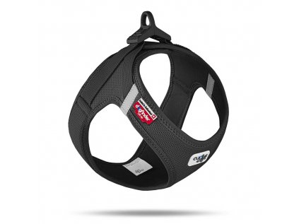 CURLI Postroj pro psy  Air-Mesh Black 2XS, 2-4 kg