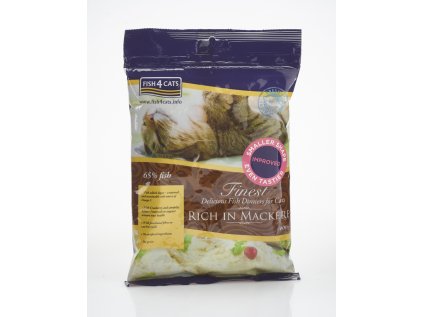 FISH4CATS Granule malé pro kočky Finest makrela 400 g