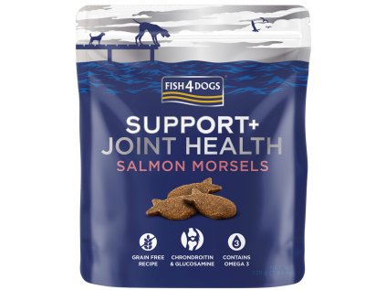 FISH4DOGS Pamlsky pro psy SUPPORT+ zdravé klouby s losos 225 g