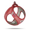 CURLI Postroj pro psy se sponou Merino vlna Red M, 6-9 kg