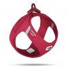CURLI Postroj pro psy Air-Mesh Red M, 6-9 kg
