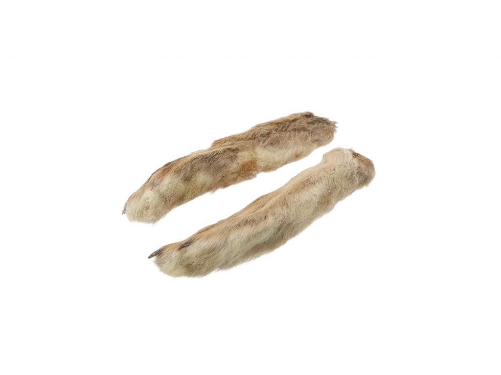Wapsi Hares Feet - Snowshoe - Natural White - Fishax