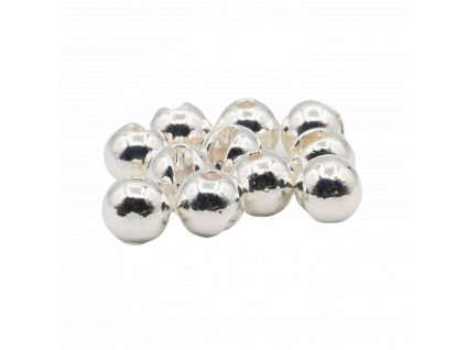 fishax tungsten slotted plus bead silver