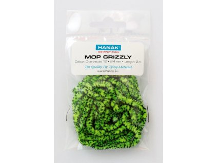 hanak mop chenille grizzly chatreuse