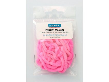 hanak mop chenille fluo pink