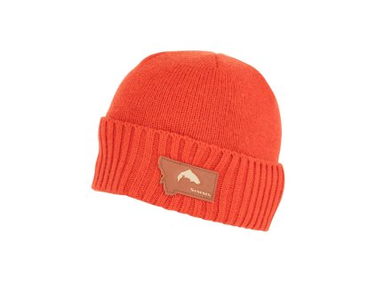 Simms Big Sky Wool Beanie Simms Orange