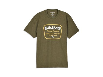 Simms Stamp Lock T-Shirt Military Heather