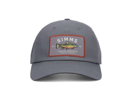 Simms Single Haul Cap Gunmetal Trout