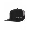 simms cx flat brim cap black