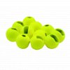 fishax tungsten slotted bead chatreuse
