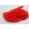 Sparkle Worm Chenille Fluoro Red