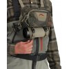 simms tributary hybrid chest pack regimant camo olive drab bottle
