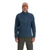Simms Rivershed Half Zip Neptune Heather