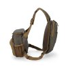 simms headwaters chest pack hickory left side