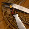 Renomed Hackle Fiber Stripping Tweezers FT4