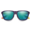 Smith Optics Embark Purple/Cinder/Hi-Viz Polar Opal Mirror