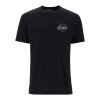 Simms Circle Lockup T-Shirt Black