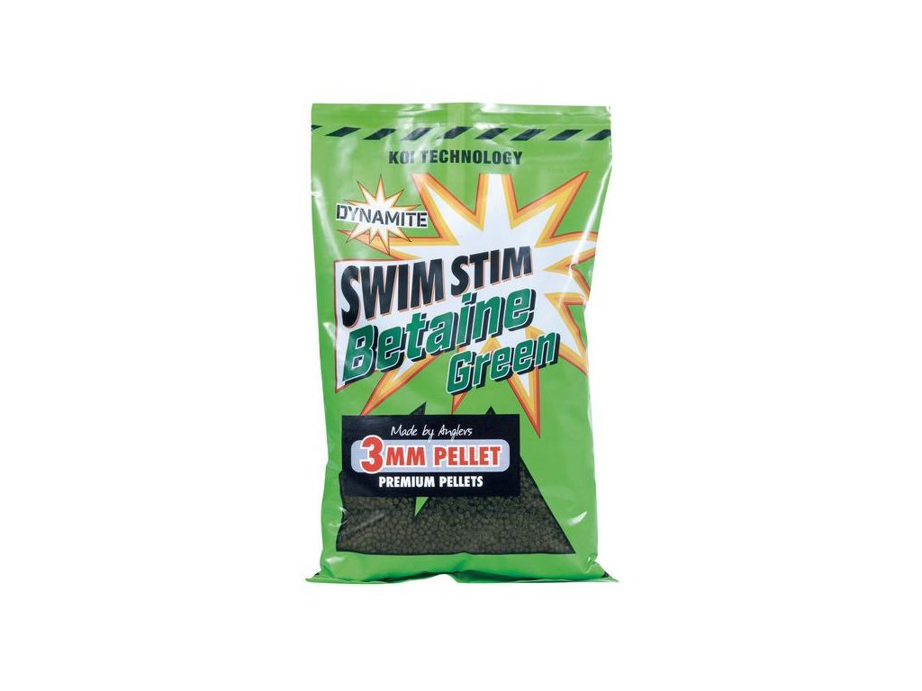 Dynamite Baits Pellets Carp Swim Stim Betaine Green 3 mm 900 g 