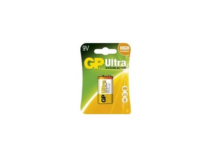 GP BATERIE ULTRA ALKALICKÉ 9V, 6LP3146,(6LF22,1604AU) 1KS B1951