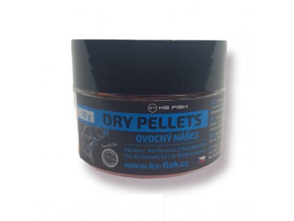 KS Fish Dry Pellets 50g ovocný nářez