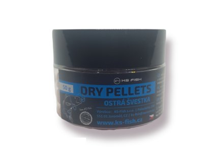 Dry Pellets 50g ostrá švestka