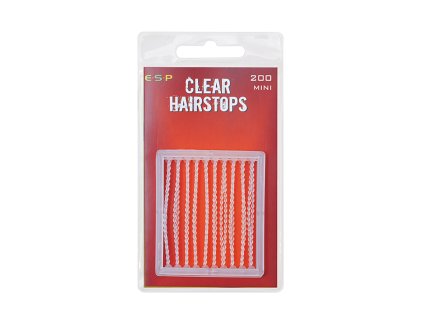 ESP zarážky Hairstops Clear Mini