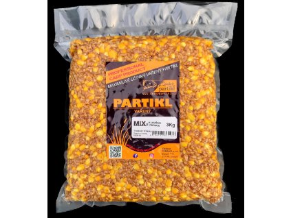 Partikl vařený - MIX / Kukuřice - Pšenice 1kg