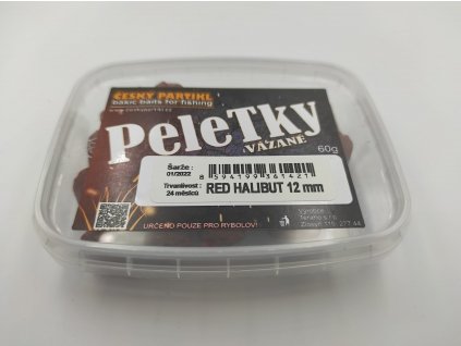 Peletky vázané 60 gr - RED HALIBUT