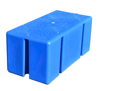 Polyethylenové molo (molový plovák - modrý) - vystavovaný model