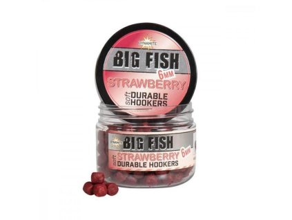 Dynamite Baits Durable Hookers Strawberry 6 mm