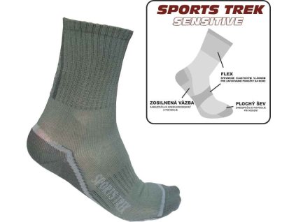 Thermo ponožky SPORTSTrek Sensitive velikost 37-40