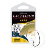 EXCALIBUR HÁČEK CARP CURVED SHANK BN 1 (8KS/BAL)