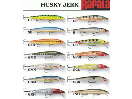 Vobler Rapala Husky Jerk