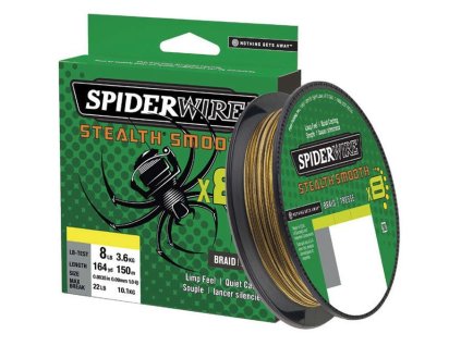 Prívlačová spletaná šnúra SpiderWire Stealth Smooth8 Camo 150m