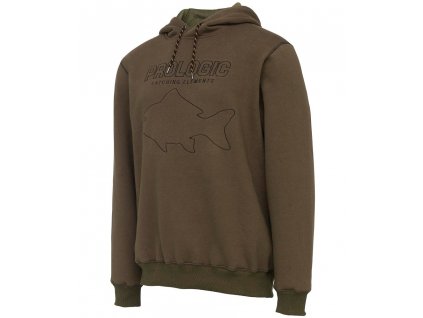 Mikina Prologic Mega Fish Hoodie Army Green