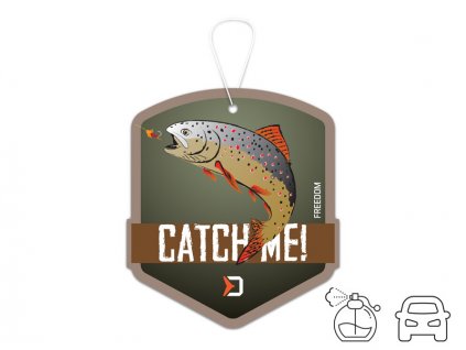 Vôňa do auta Delphin CatchME! Pstruh