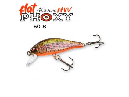 Vobler Sakura Flat Phoxy Minnow potápavý