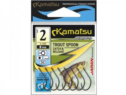 Háčiky Kamatsu Trout Spoon BL