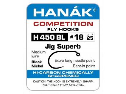 Muškárske háčiky Hanák H 450 BL
