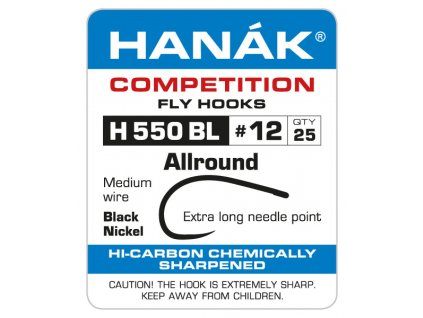 Muškárske háčiky Hanák H 550 BL