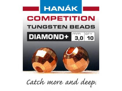 Hanák Tungsten Beads DIAMOND+ Medená (Priemer 4.0mm)