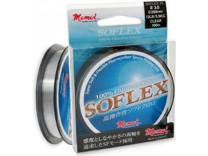 Fluorcarbon MOMOI Soflex Clear 50m  (PRIEMER 0.234mm)