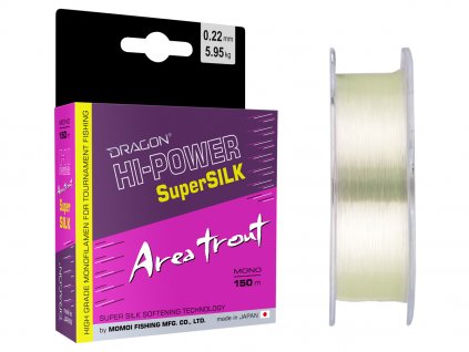 Vlasec Dragon Hi-POWER SuperSILK Area Trout 150m (PRIEMER 0.14mm)