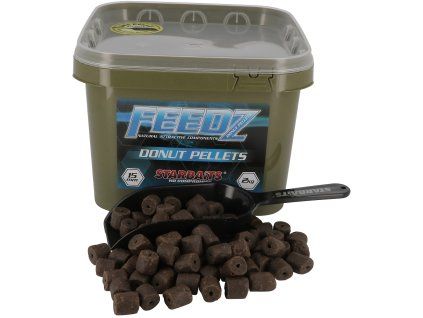 42509 starbaits feedz donuts pelety s dierou 20mm 2kg