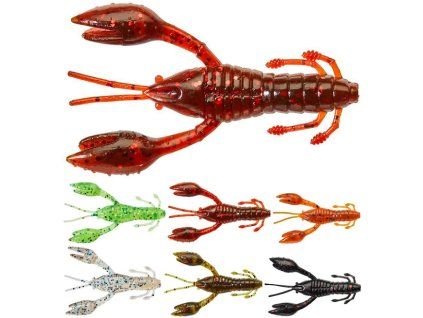 Rak Gunki Hourra Craw 5cm (Farba Pumpkin Red Flk)