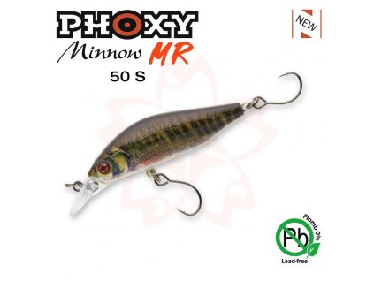 Vobler Sakura Phoxy Minnow MR50S potápavý 5cm 4.9g