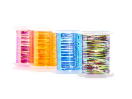 Troutline Perdigon UV Flat Tinsel 0.37mm 20m (Farba Yellow)