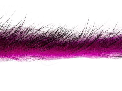 Troutline Zonker Strips Two Tone Rabbit 4mm 2x30cm (Farba Black/Yellow)