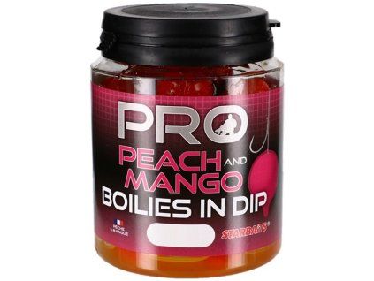 Boilies In Dip Pro Peach Mango 150g (Priemer 20mm)