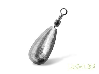 Delphin LEADS Hruška s obratlíkom / 10ks (Variant 30,0g)